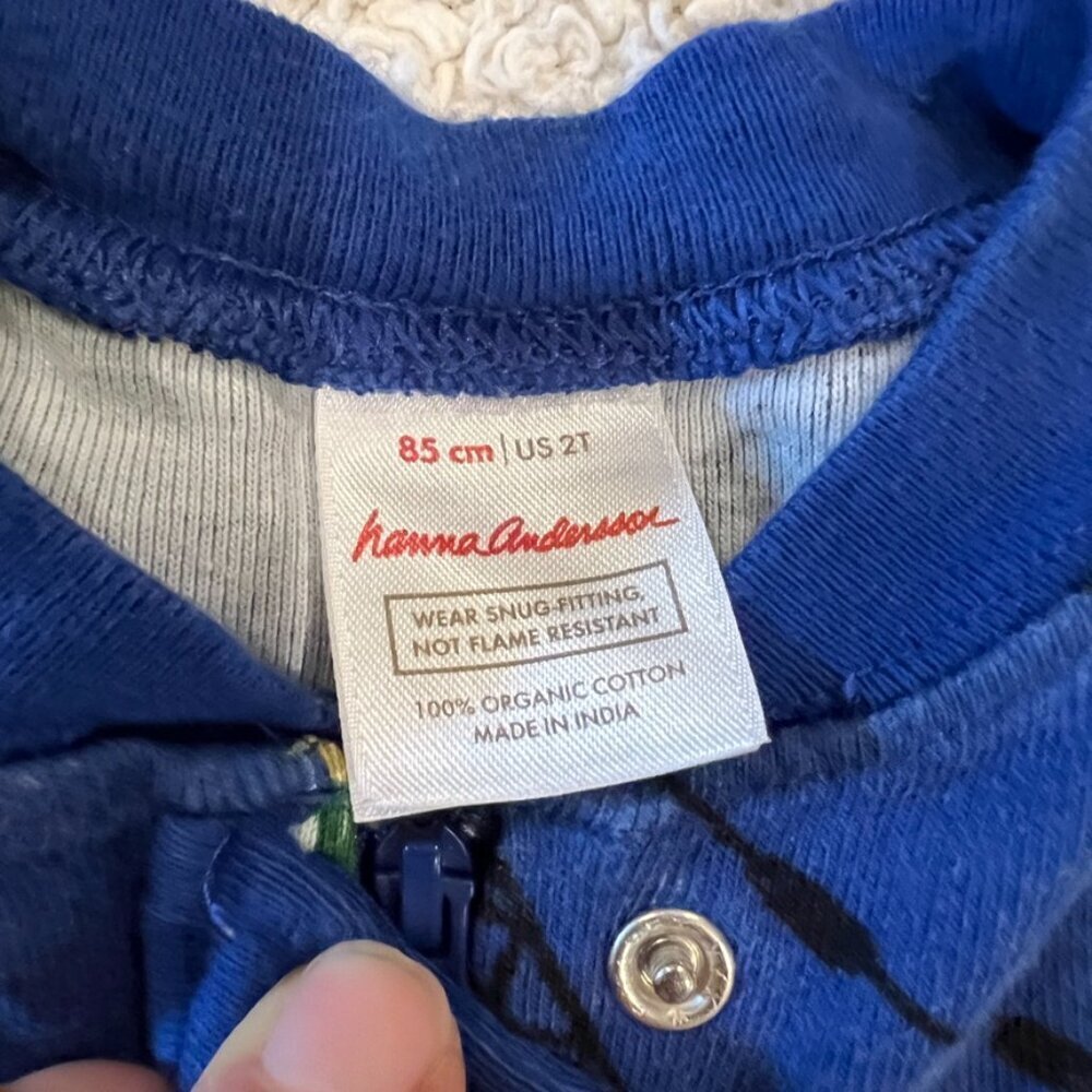 Hanna Andersson Pajamas Size 2T - Picture 2 of 3